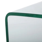 Ramona Tempered Glass Office Desk by Christopher Knight Home