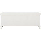 SAFAVIEH Fiorello 3-Drawer with Cushion Storage Bench - 47.3 W x 15 L x 19 H - 47Wx15Dx19H