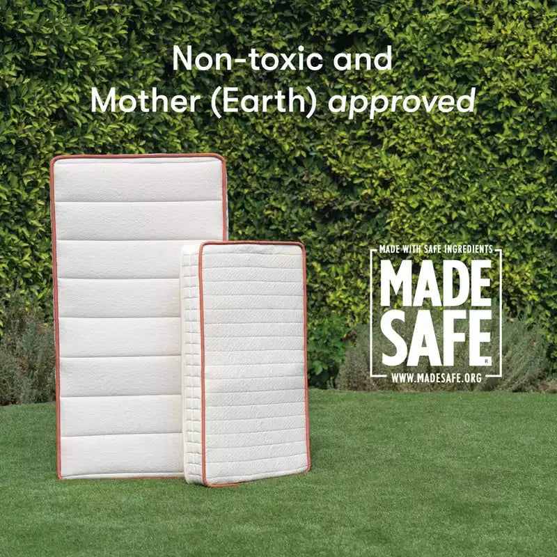 Babyletto Babyletto x Avocado Organic Crib Mattress 2-Stage and 100% Nontoxic - White