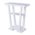 Convenience Concepts Newport V Console Table with Shelves