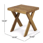 Christopher Knight Home Wino Patio 3 Piece Acacia Wood Rattan Sunlounge Set with Cushion and Slatted Table
