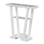 Convenience Concepts Newport V Console Table with Shelves
