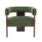 Christopher Knight Home Noah Modern Rubberwood Upholstered Accent Arm Chair