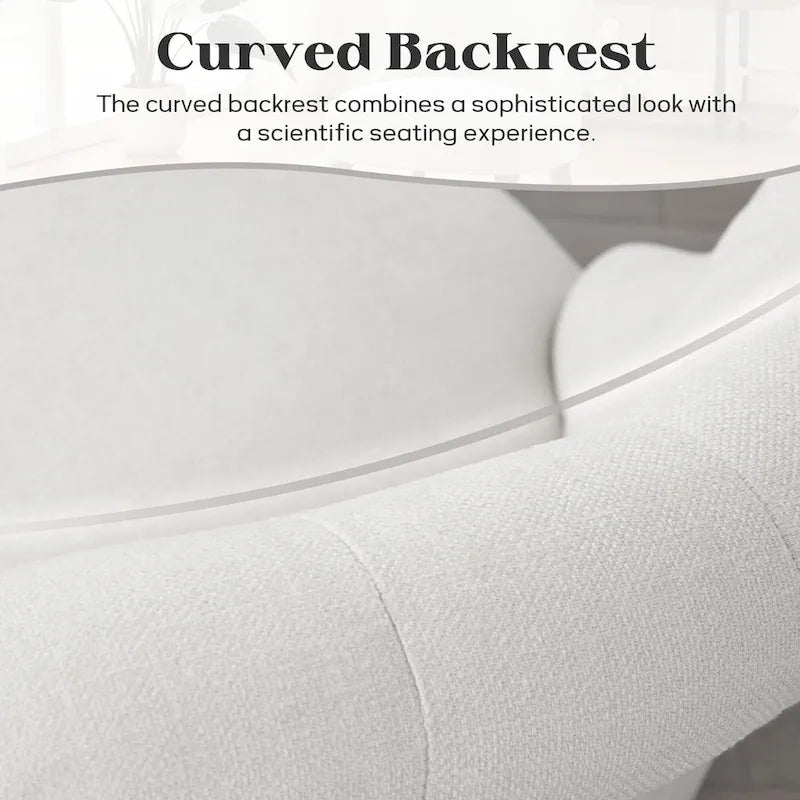 Living Room Armless Accent Comfy Chair