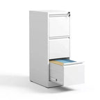VIYET 52H 3-Drawer Metal Vertical File Cabinet with Lock,Steel Filing Cabinet for Home Office,Fits A4/Legal/Letter