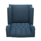 Walter Tufted Fabric Recliners (Set of 2) by Christopher Knight Home
