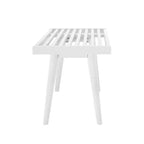 Plank+Beam Entryway Bench, Solid Wood End of Bed Bench for Bedroom, Hallway, Porch, 41.25