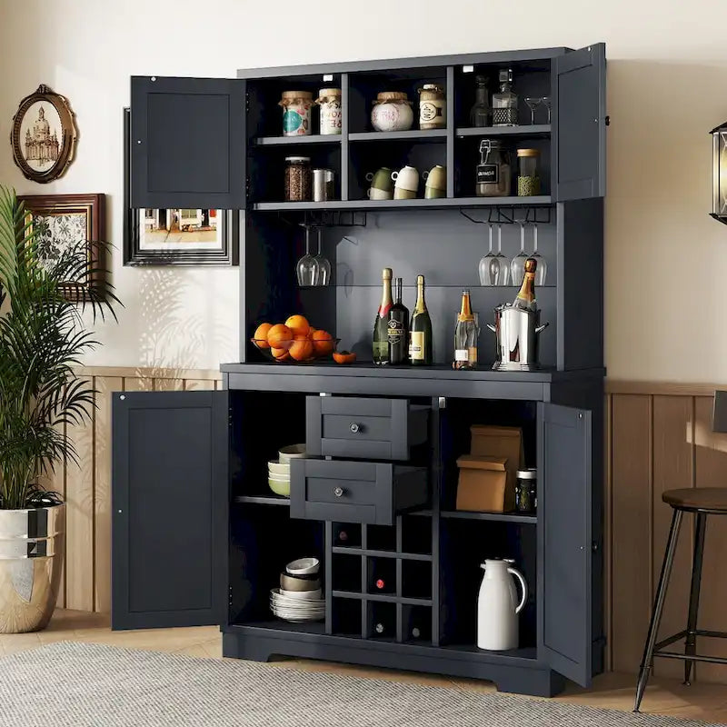 73.8H Kitchen Cabinet with Storage
