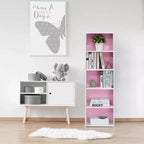 Furinno 5-Cube Reversible Bookcase Open Shelf Dispaly Rack Horizontal Vertical