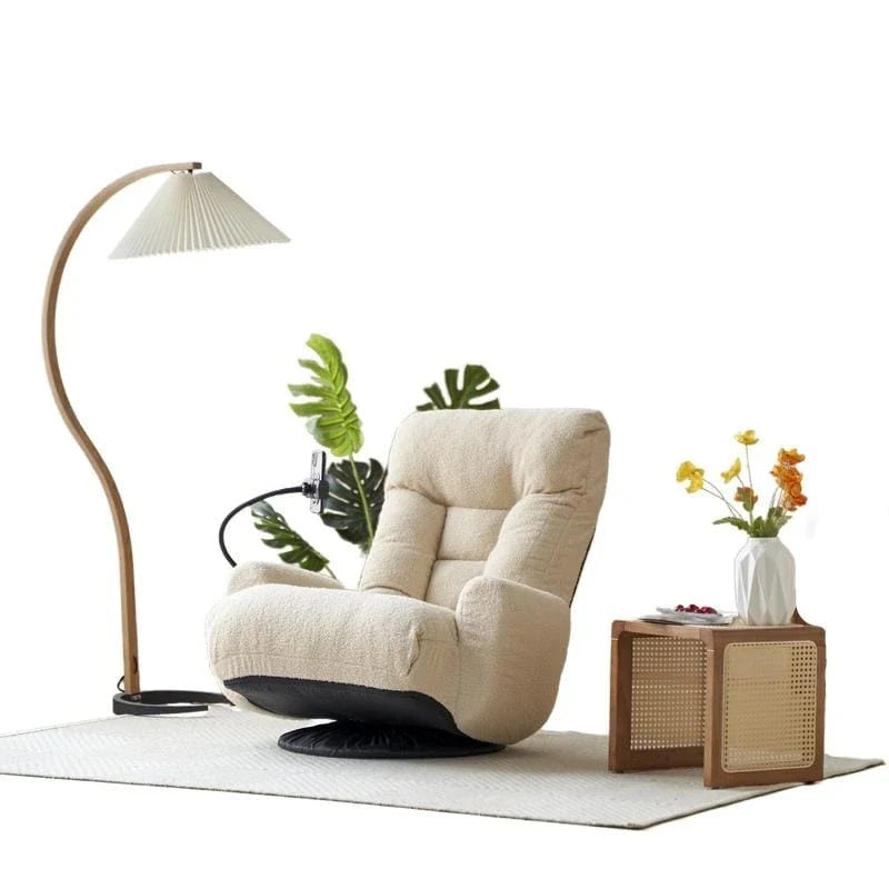 Reclining Ergonomic Swiveling Floor Game Chair