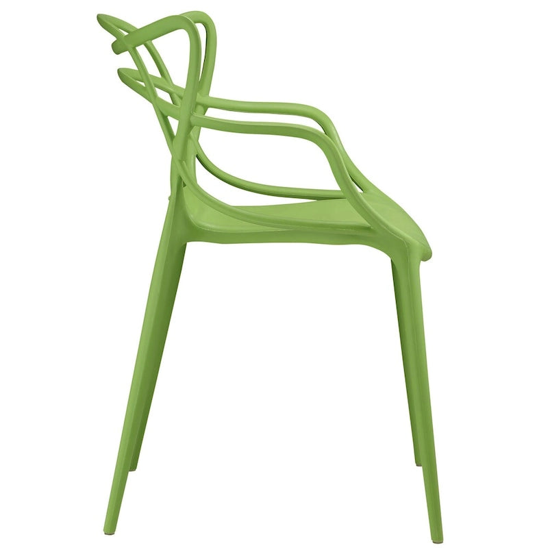 Entangled Plastic 4-piece Chair Set