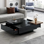 Modern Square Wood Coffee Table