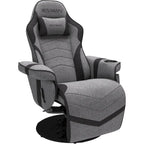 Gaming Recliner - Reclining Gaming Chair with Footrest