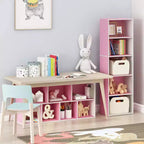 Furinno 5-Cube Reversible Bookcase Open Shelf Dispaly Rack Horizontal Vertical