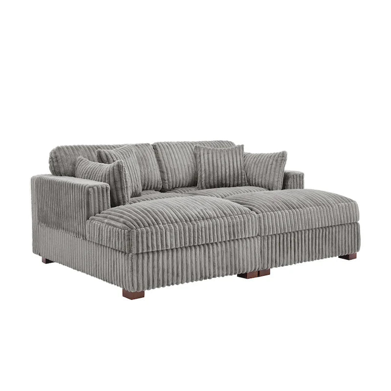 Modular Sectional Fabric Sofa for Living Room & Bedroom