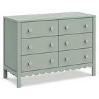 Scallop 6-Drawer Dresser