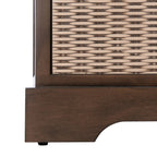 SAFAVIEH Fiorello 3-Drawer with Cushion Storage Bench - 47.3 W x 15 L x 19 H - 47Wx15Dx19H
