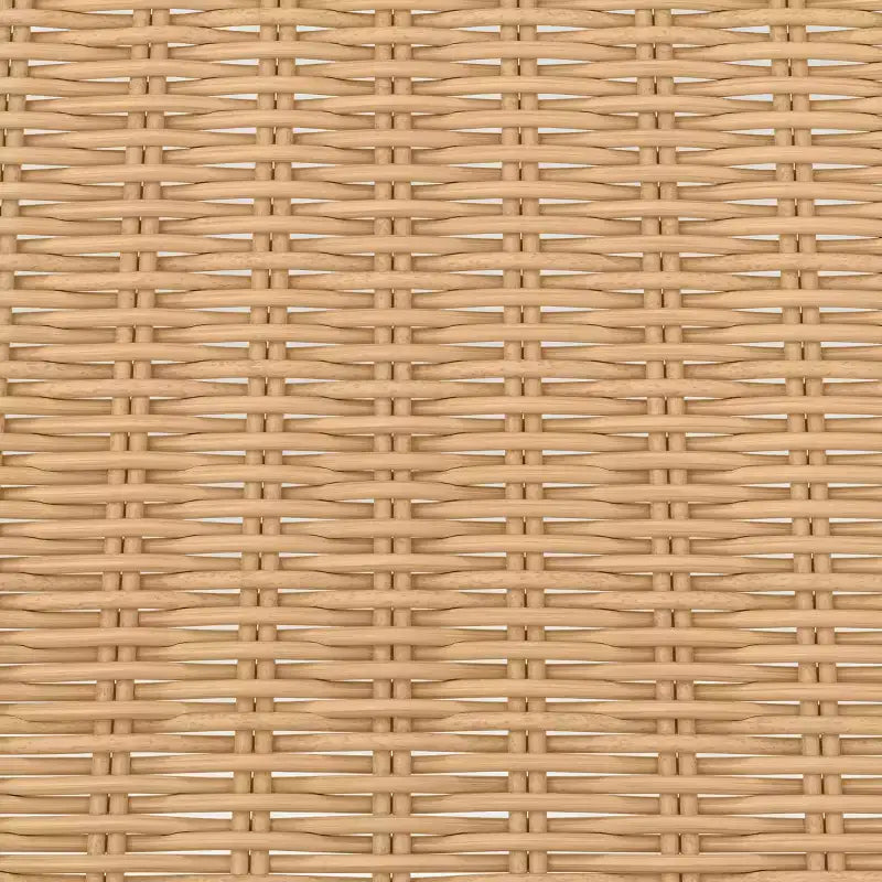 4pc Wicker Stack Armless Patio Dining Chairs Brown - Threshold?