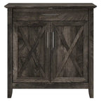 Key West Secretary Desk with Storage Cabinet by Bush Furniture