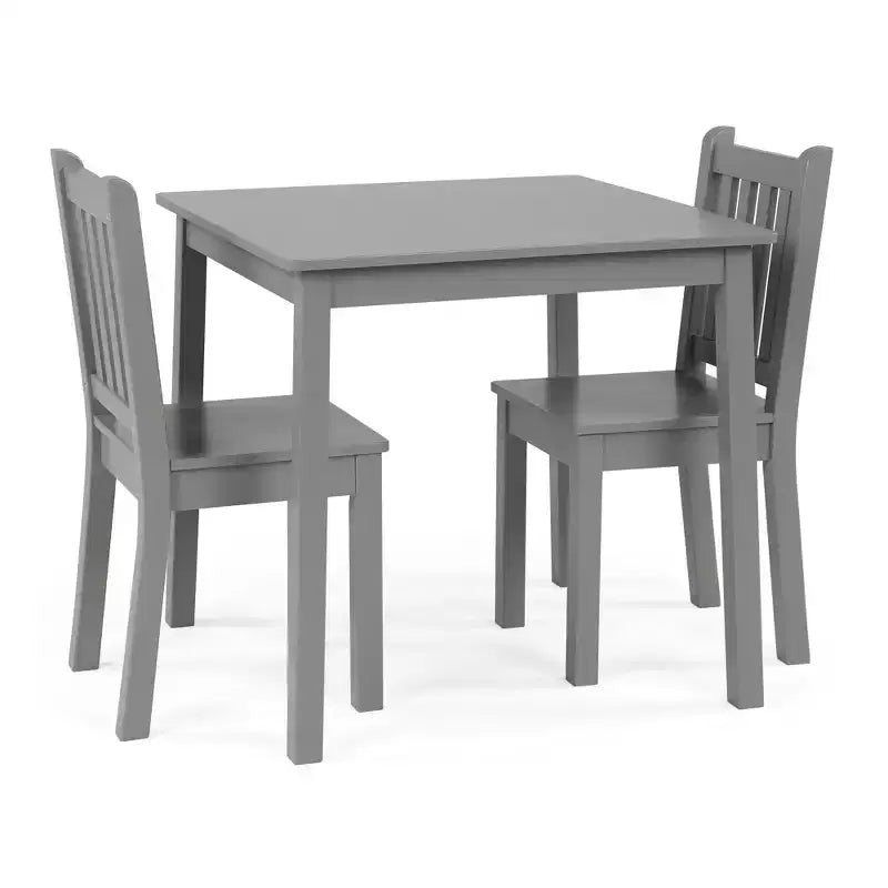 3pc Kids Wood Table and Chair Set - Humble Crew