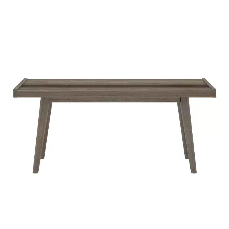 Plank+Beam Entryway Bench, Solid Wood End of Bed Bench for Bedroom, Hallway, Porch, 41.25