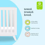 daVinci Otto 3-in-1 Convertible Mini Crib with 4 Mattress