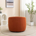 SEYNAR Modern Glam Upholstered 360 Degree Swivel Accent Armchair Set of 2