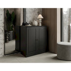 Palace Imports 100% Solid Wood 32 Bathroom Cabinet with Solid Doors and Adjustable Shelves