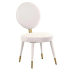 Morden Fort Modern Luxury 5- Piece Round Dining Table and Chair Set