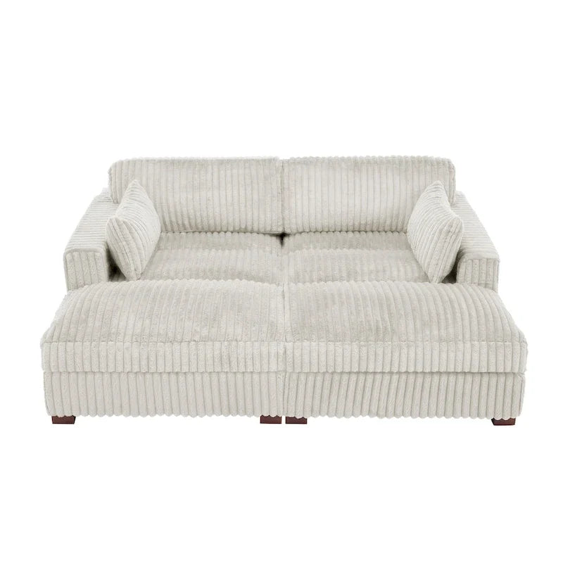 Modular Sectional Fabric Sofa for Living Room & Bedroom