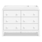 Scallop 6-Drawer Dresser