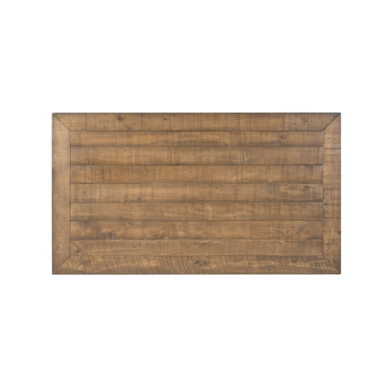 The Gray Barn Downington Solid Wood 2-Drawer Coffee Table