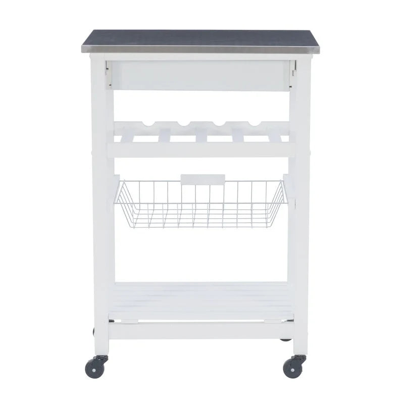 Jake Compact Mobile Rolling Kitchen Cart