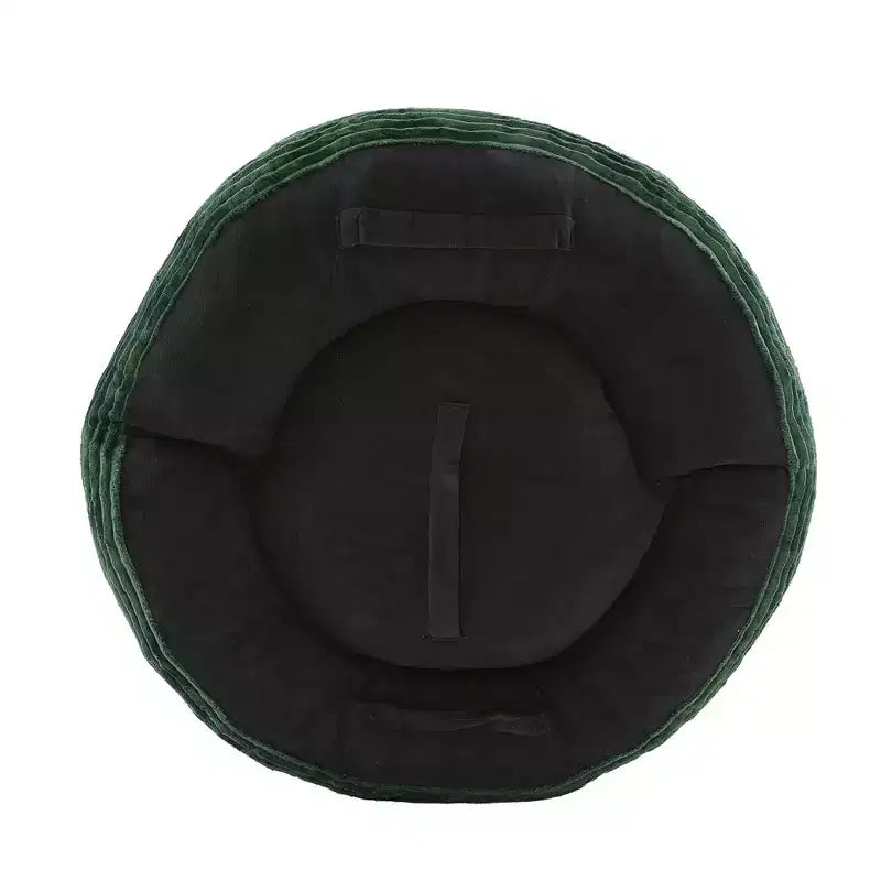 Bean Bag Sofa for Adults Kids, Oversized Corduroy Bean Bag Chair with 3 Pillows & Armrest for Living Room Bedroom - ModernLuxe