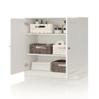 Palace Imports 100% Solid Wood 32 Bathroom Cabinet with Solid Doors and Adjustable Shelves
