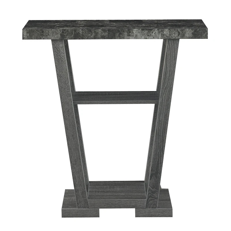 Convenience Concepts Newport V Console Table with Shelves