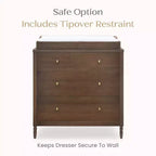 3 Drawer Dresser with Changing Top - Kids Nursery