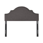 Adjustable Full/Queen Studded Fabric Headboard