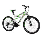 Titan Pathfinder Mens 21-Speed All Terrain Mountain Bike with Dual Suspension