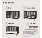 Child Craft SOHO 2-Piece Nursery Set, Includes 4-in-1 Convertible Crib and 3-Drawer Dresser