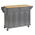 Simple Living Georgia Rolling Kitchen Cart