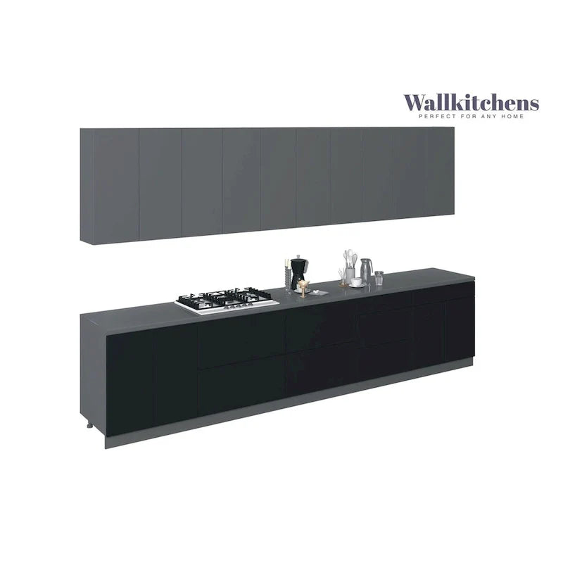 Modern Kitchen Cabinet Set ¨C 13 Ft Wide, 153x24, Multiple Colors