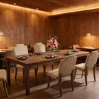 Long Kitchen Table for 6-8 People Rectangular Dining Table