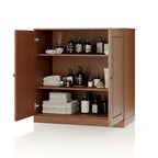 Palace Imports 100% Solid Wood 32 Bathroom Cabinet with Solid Doors and Adjustable Shelves