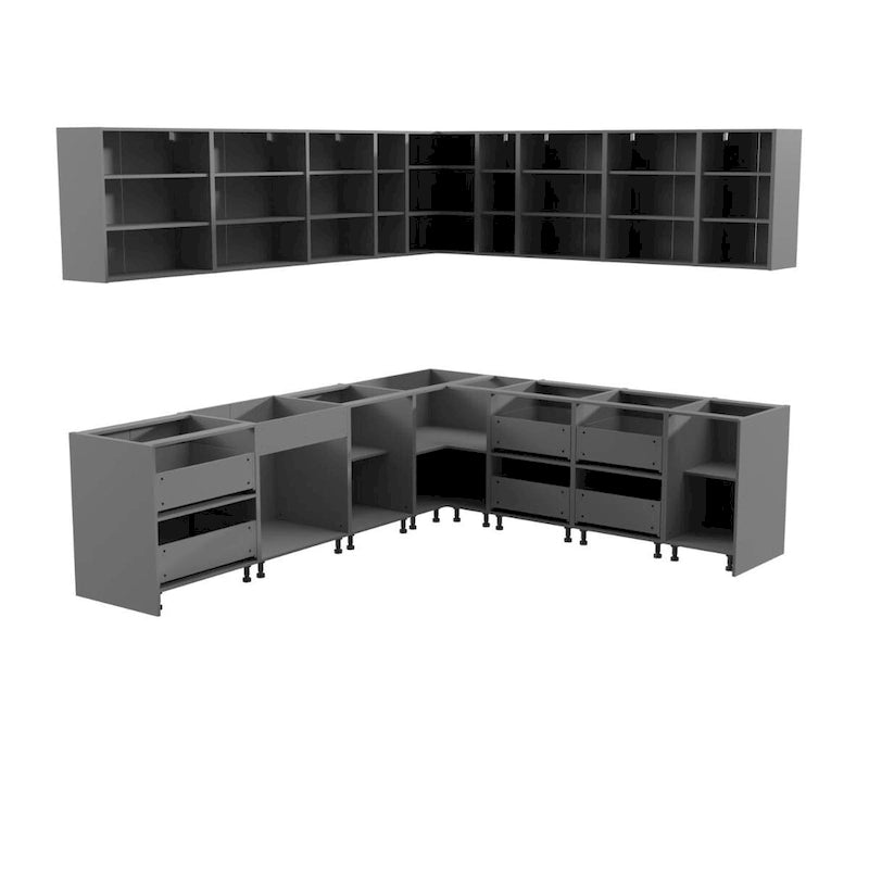Kitchen Modern Collection Black Color Base Size 10x8,5Ft Wide - 102x120