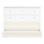 Nestfair Full Size Murphy Bed with Large Drawers