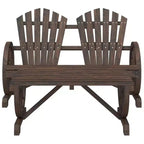 vidaXL Patio Lounge Set Outdoor Garden Seat Furniture 4 Piece Solid Wood Fir