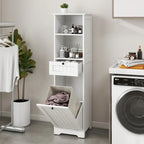 One-Drawer Tilt-Out Laundry Sorter Cabinet