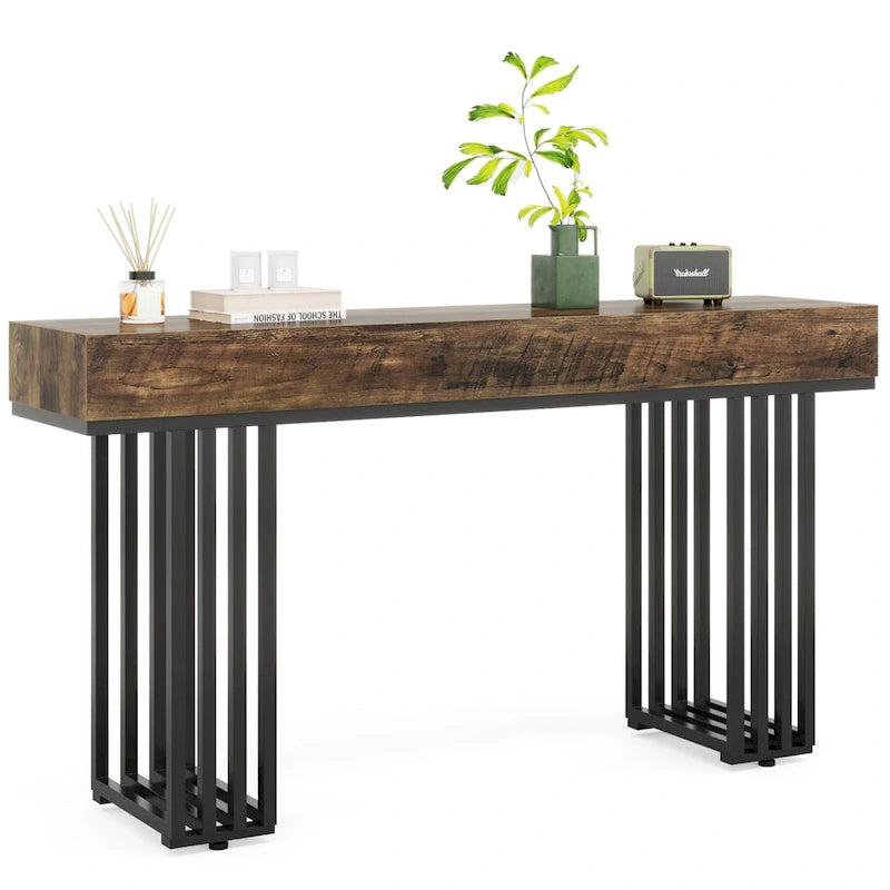 55-inch Console Sofa Hall Table for Entryway