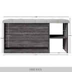 ChaletPosh Storage Shoes Bench